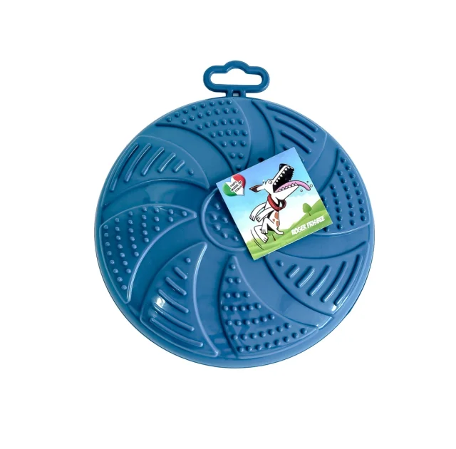 Игрушка фрисби Georplast Roger летающая для собак, 17 см