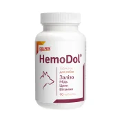 Таблетки Dolfos HemoDol для поліпшення процесів кровотворення для собак, 90 табл.