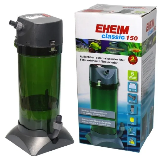 Зовнішній фільтр EHEIM classic 150 для прісноводних і морських акваріума