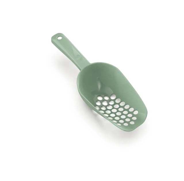 Лопатка для наполнителя Georplast Drilly Small для кошек и собак 250 мл, 24×8,5×5,5 см