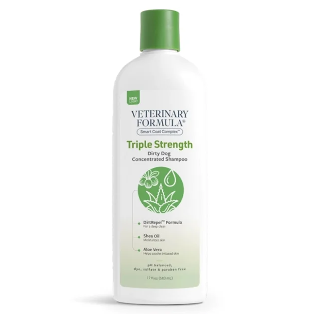 Шампунь Veterinary Formula Triple Strength Dirty Dog Concentrated Shampo, для собак і котів, 503 мл