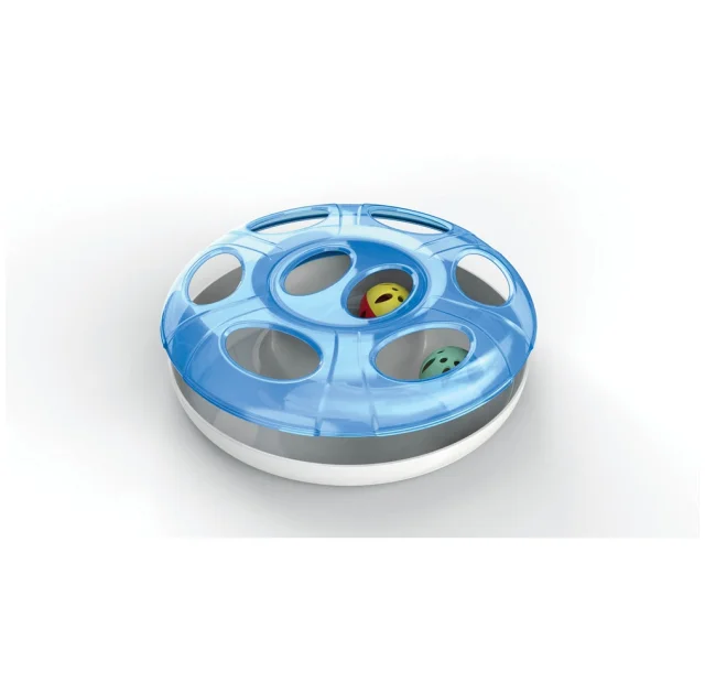 Игрушка два мяча Georplast Ufo для кошек, 25×8 см
