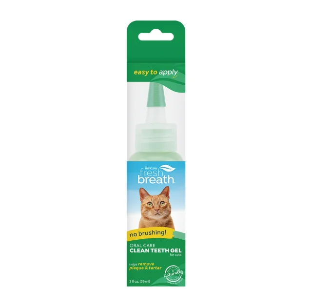 Гель для чищення зубів TropiClean Clean Teeth Gel для котів, 59 мл