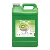 Кондиціонер TropiClean Kiwi & Cocoa Butter для відновлення сухої вовни для собак і кішок, 9,5 л