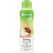 Шампунь TropiClean Papaya & Coconut 2 в 1 "Папайя і кокос 2 в 1" для собак і котів, 355 мл