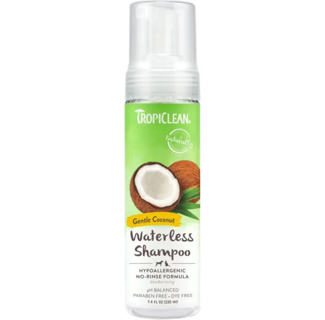 Шампунь-піна Tropiclean Waterless Shampoo для собак, гіпоалергенний, 220 мл