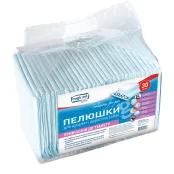 Пеленки для приучения к туалету Magic Pet 45 x 60 см для собак и щенков, 30 шт