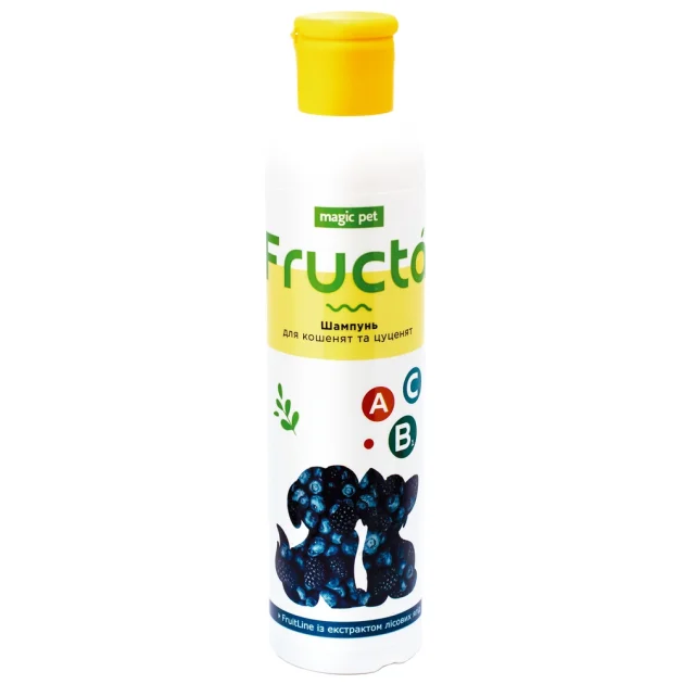 Шампунь Magic Pet Fruit Line Лісові ягоди для цуценят і кошенят, 220 мл