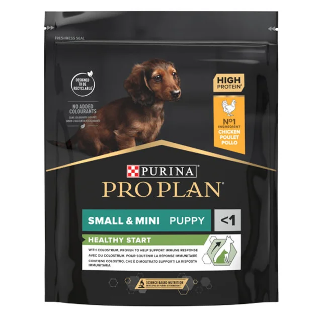 Сухий корм Purina Pro Plan Puppy Small&Mini Optistart для цуценят малих порід, з куркою, 700 г