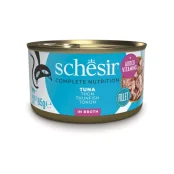 Консерви Schesir Tuna Natural Style натуральні, для котів, тунець у власному соку, банку 85 г
