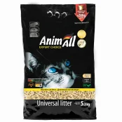Деревний наповнювач AnimAll без аромату, для котів, 5 кг + 300 г у подарунок Деревний наповнювач AnimAll без аромату, для котів, 5 кг + 300 г у подарунок