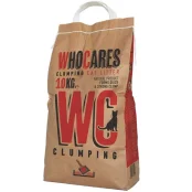 Наповнювач WC WhoCares Clumping грудкує, в котячий туалет, 10 кг