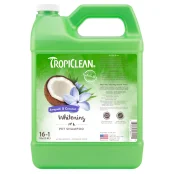 Шампунь Tropiclean Awapuhi and Coconut 1:16 для светлой шерсти 3,78 л.