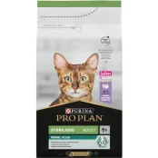 Сухой корм Purina Pro Plan Cat Sterilised Turkey для стерилизованных кошек, с индейкой, 1.5 кг
