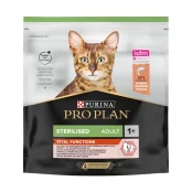 Сухой корм Purina Pro Plan Cat Sterilised Salmon для стерилизованных кошек, с лососем, 400 г
