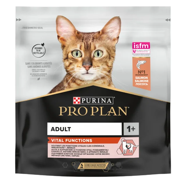 Сухий корм Purina Pro Plan Cat Original Adult Salmon для котів, з лососем, 400 г