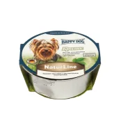 Вологий корм Happy Dog NaturLine для дорослих собак до 10 кг з чутливим травленням, з кроликом, 85 г
