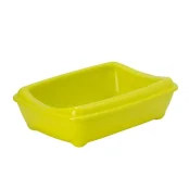 Туалет Moderna Mini Arist-O-Tray для кошек, с бортиком, салатовый, 42 х 31 х 13 см