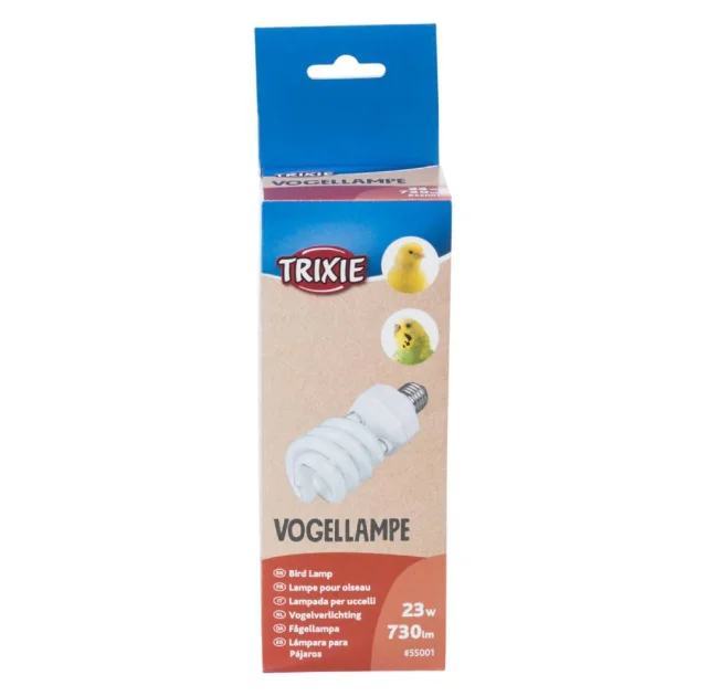 Лампа Trixie с УФ-А спектром, для попугаев, 23W