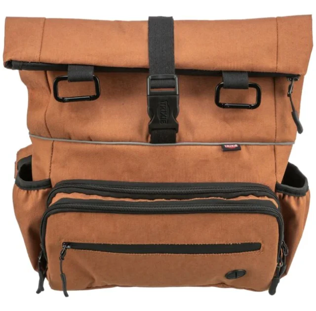 Сумка Trixie, для лакомств, на пояс, черный/желтый