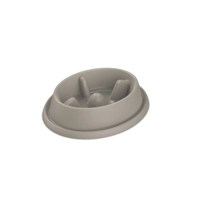 Миска Georplast Adagio Medium для собак, пластик, кольори в асортименті, 25.5×23×6.5 см