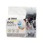 Підгузник Croci для собак від 6 до 10 кг, розмір L, обхват 34-48 см, 10 шт