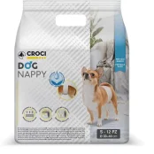 Підгузник-пов'язка Croci для псів, розмір S, обхват 30-40 см, 12 шт