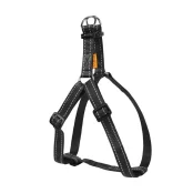 Шлейка Cristel для собак, 25 мм / 60-90 см / 60-90 см, нейлон, чёрная