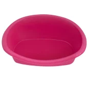 Лежак Georplast Lettino для собак та котів, пластиковий, 46×35×18 см, кольори в асортименті