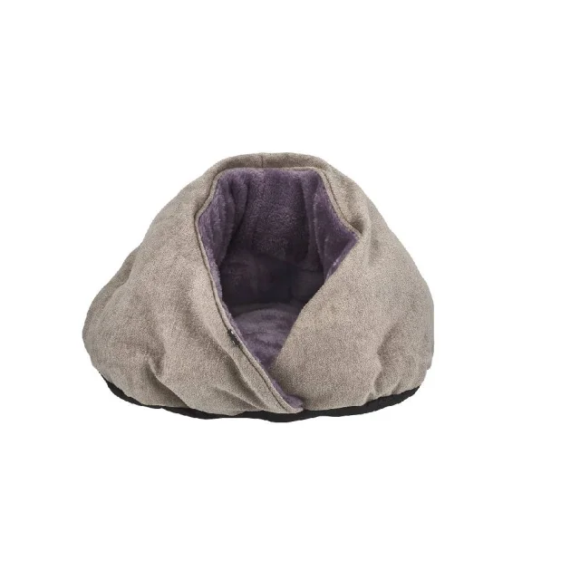 Лежак AnimAll Alice, 43×28×43, S, сірий