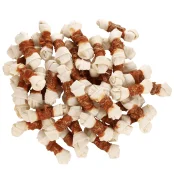 Лакомство Flamingo, жевательные кости для собак с мясом курицы, 11 шт по 46 см, 1,61 кг