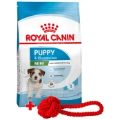 Промо набор Сухой корм Royal Canin Mini Puppy для щенков мелких пород, 2 кг + игрушка для собак