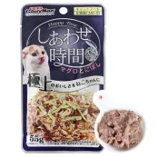 Вологий корм CattyMan Tuna Bonito Sardine консерви тунець, макрель і сардина у желе, для котів, пауч, 55 г