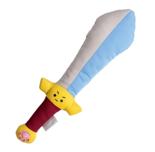 Игрушка CattyMan Kick Toy Sword шуршащая подушка-меч, для кошек