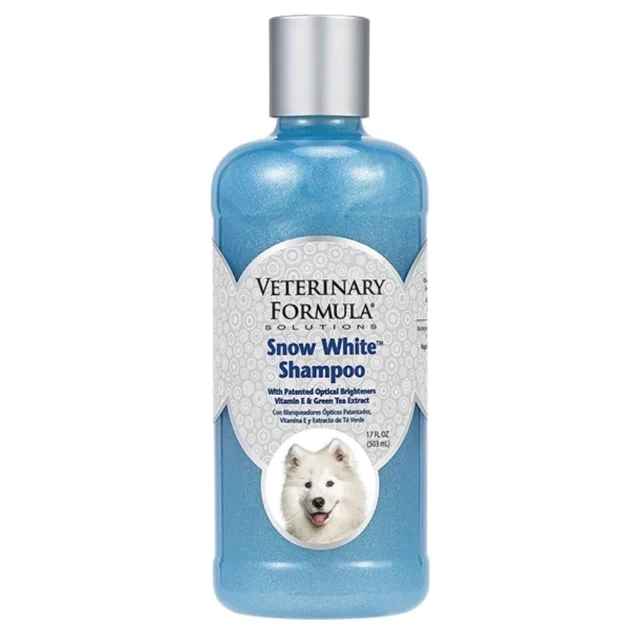 Шампунь Veterinary Formula SCC Snow White для собак і котів зі світлою шерстю, 503 мл