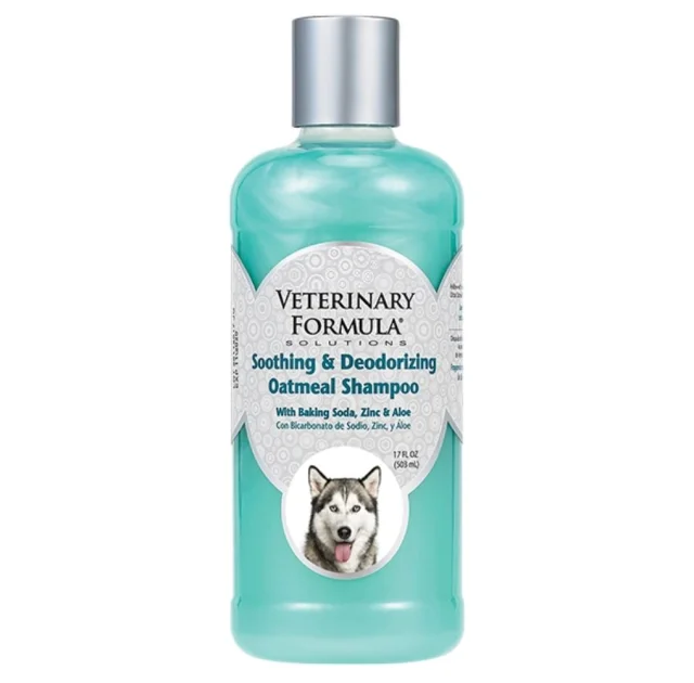 Шампунь Veterinary Formula SCC Soothing & Deodorizing Oatmeal заспокійливий і дезодоруючий, для собак і котів, 503 мл