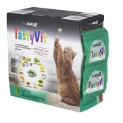 Ласощі AnimAll TastyVit вітамінізовані ласощі для котів з рибою та алгобіотином, 72 г