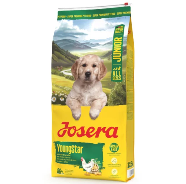 Сухий корм Josera YoungStar для цуценят, з м’ясом птиці, 12,5 кг