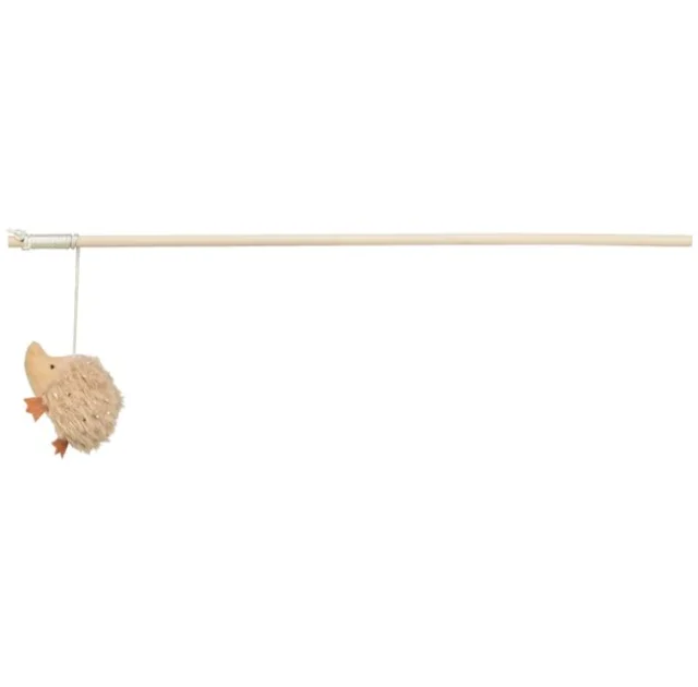 Іграшка Trixie Christmas Wand Hedgehog, для котів, вудка з їжачком, 48 см