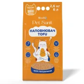 Наполнитель MODES PetSanit Tofu для котов, персик, 2.6 кг, 6 л