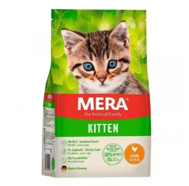 Консервований корм MERA Cats Kitten для кошенят, качка, 400 г