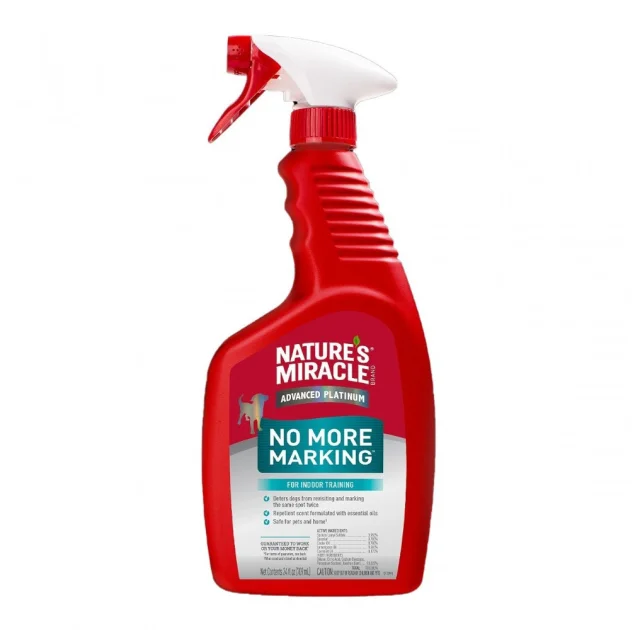 Спрей 8in1 Nature`s Miracle No More Marking Trig Spray проти повторних міток собак, 709 мл
