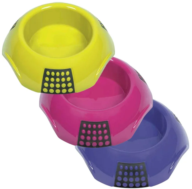 Миска MPS LUNA S WRUBB. MIX COLOR, пластикова, кольори в асортименті, 19 см, 0.3 л