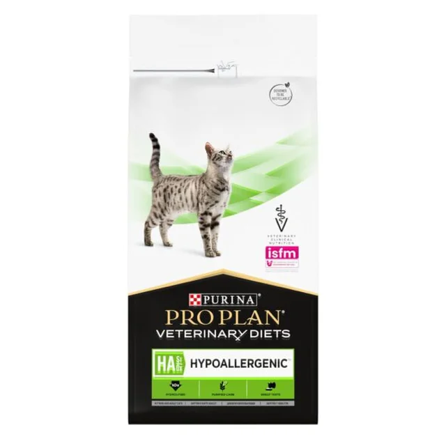 Сухий корм Purina Pro Plan Veterinary Diets Hypoallergenic для котів при алергічних реакціях, 1.3 кг