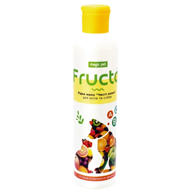 Жидкое мыло Magic Pet Fruit Line Тропикано, для котов и собак, 220 мл