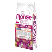 Сухий корм Monge Cat Adult для дорослих котів, з лососем, 10 кг