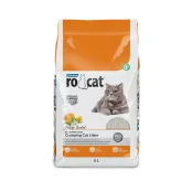 Бентонітовий наповнювач RoCat Orange Scented для котячого туалету, з ароматом апельсина, 5 л (4.3 кг) Бентонітовий наповнювач RoCat Orange Scented для котячого туалету, з ароматом апельсина, 5 л (4.3 кг)