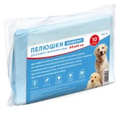 Пелюшки щоденні Magic Pet для собак і цуценят 60×60 см, 10 шт