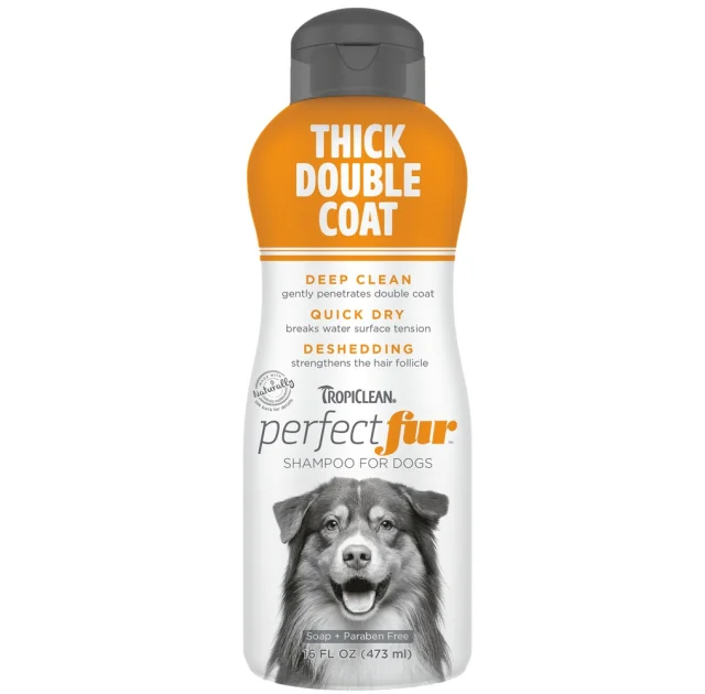Шампунь TropiClean PerfectFur для собак з густою шерстю, з ароматом цитрусів, 473 мл
