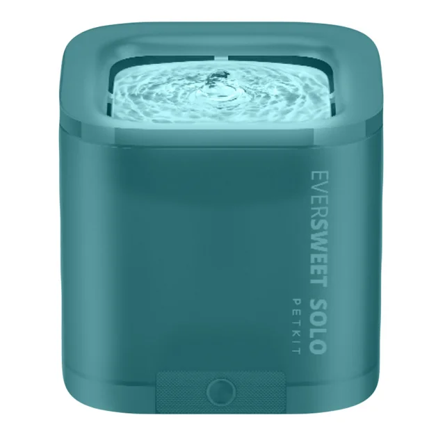 Поїлка Petkit Electric Pet Cat/Dog Solo Green для собак та котів, 1.85 л, зелена